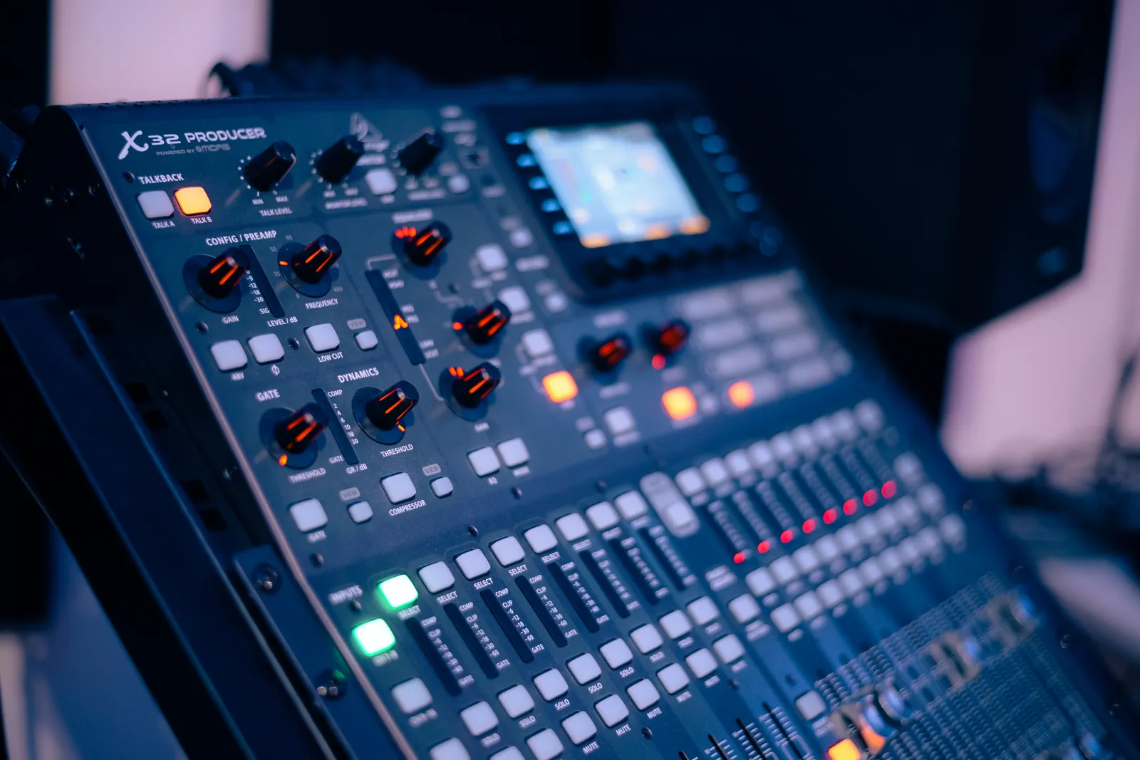 Consola Behringer X32 Producer de Cenit Estudios